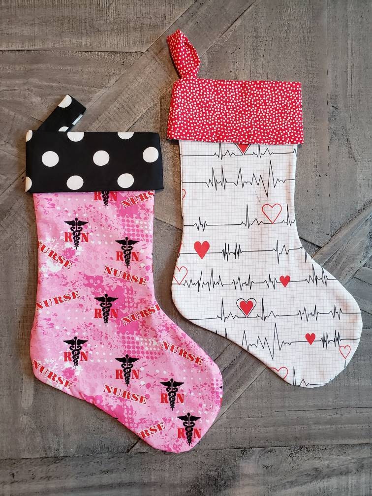 EASY Beginners Lined Christmas Stocking