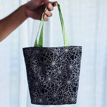 Reversible Trick or Treat Tote Bag