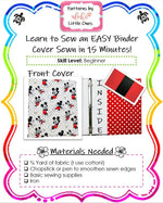 Simple Fabric Binder Cover