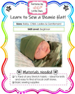 EASY Beanie Hat (Babies to Adults)