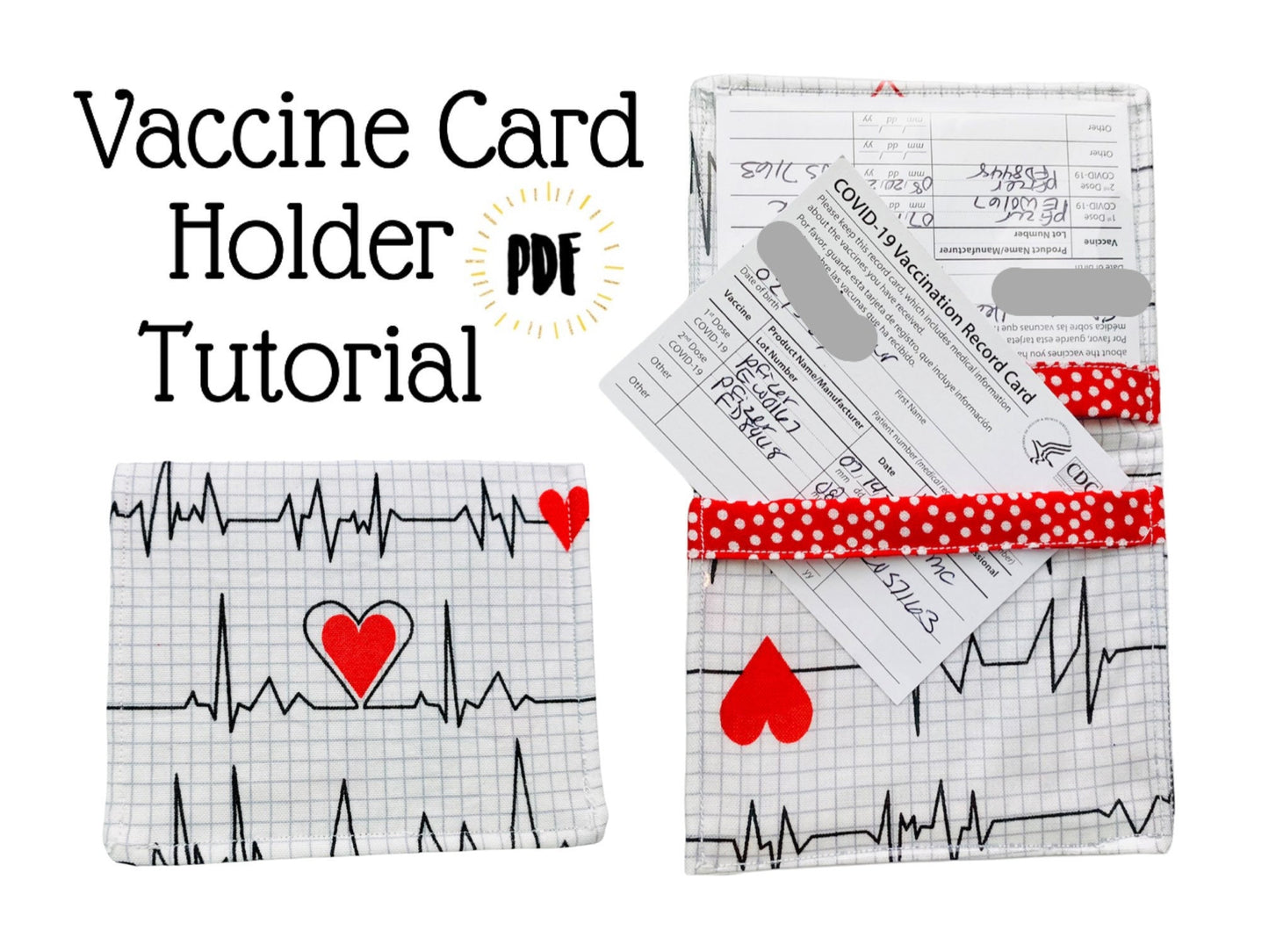 Vaccine Card Protector Holder