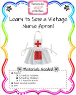 Children's Nurse Costume Apron