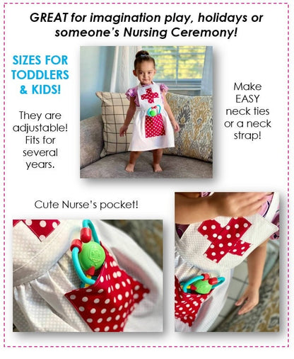 Children's Nurse Costume Apron