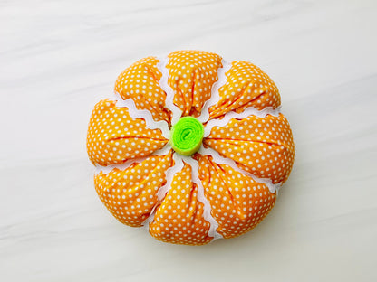 Fabric Pumpkins in 4 Sizes