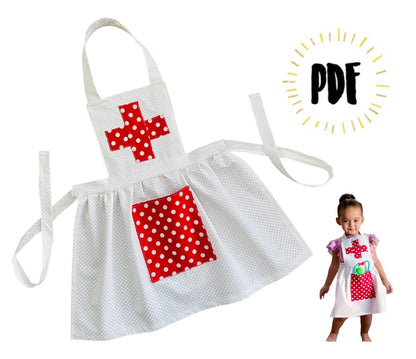 Children's Nurse Costume Apron