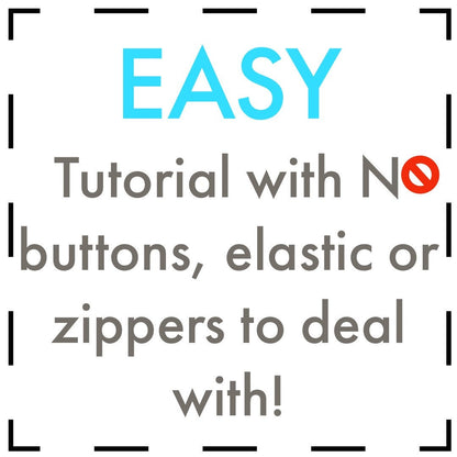 Essential Stretch Knit Bummies Shorts (Baby & Kids) | PDF Sewing Pattern