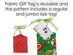 5 Minute Fabric Gift Tag Holder