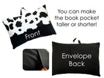 Any Size Travel Reading Pillow Cover