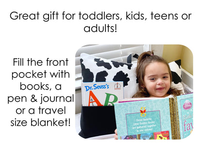 Any Size Travel Reading Pillow Cover
