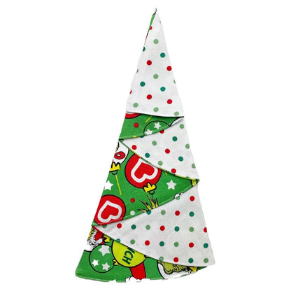 Reusable Christmas Tree Fabric Napkin