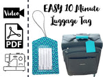 Fabric Luggage Tag