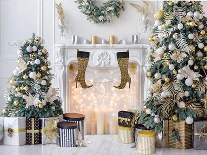 Stiletto Boot High Heel Christmas Stocking PDF Sewing Pattern, Learn to sew how to make a high heel boot christmas stocking, unique christmas stocking, cute christmas stocking, womens christmas stocking, stripper christmas stocking, stiletto, stilleto, stileto