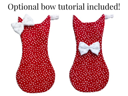 Kitty Cat Animal Christmas Stocking