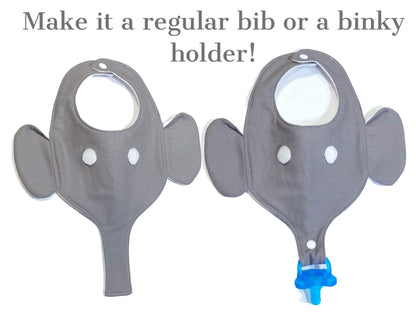 Elephant Newborn Baby and Toddler Bib