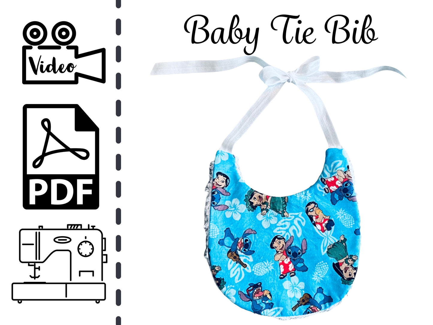 Baby and Toddler Tie Bib