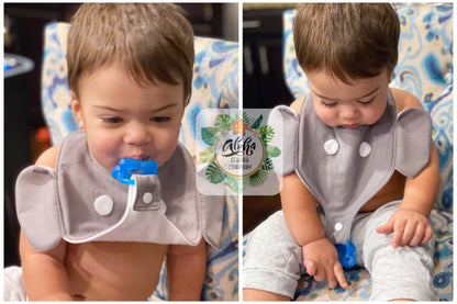 Elephant Newborn Baby and Toddler Bib