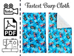 Fast Beginners Baby Burp Cloth