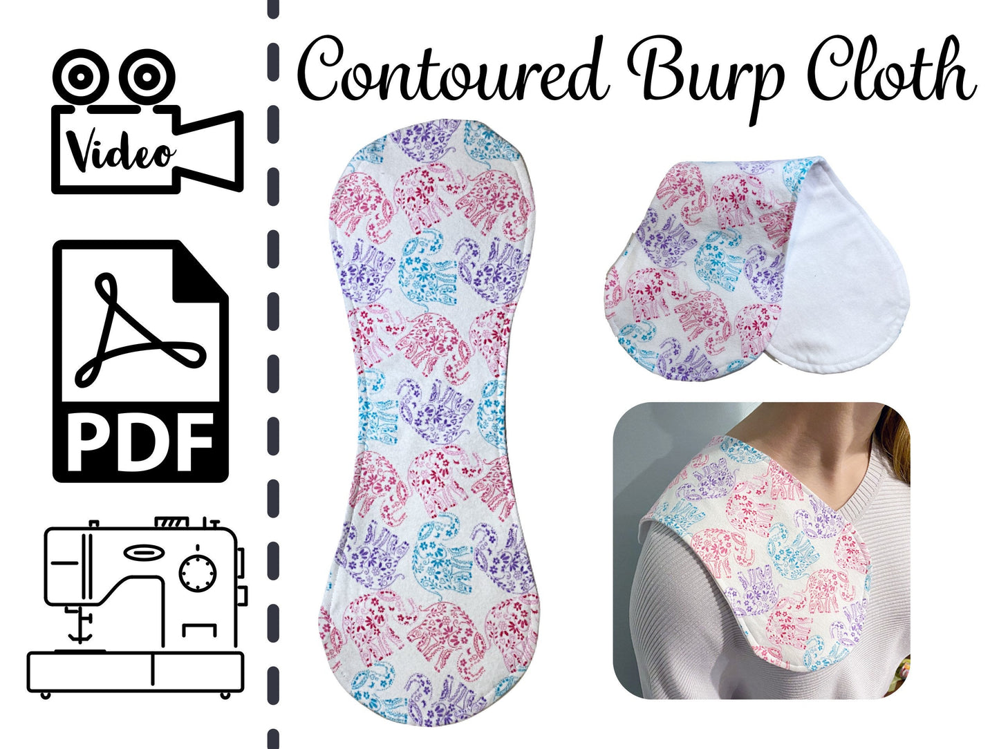 Countered Burp Cloth