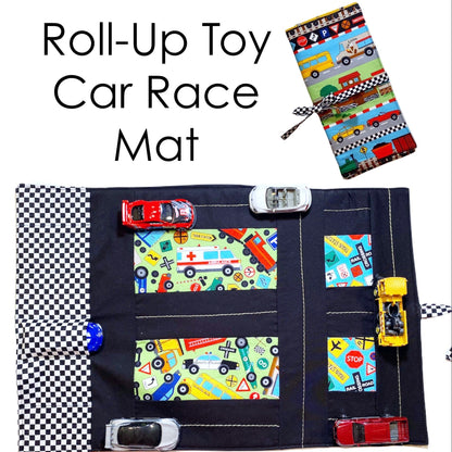 Travel Roll Up Toy Car Mat