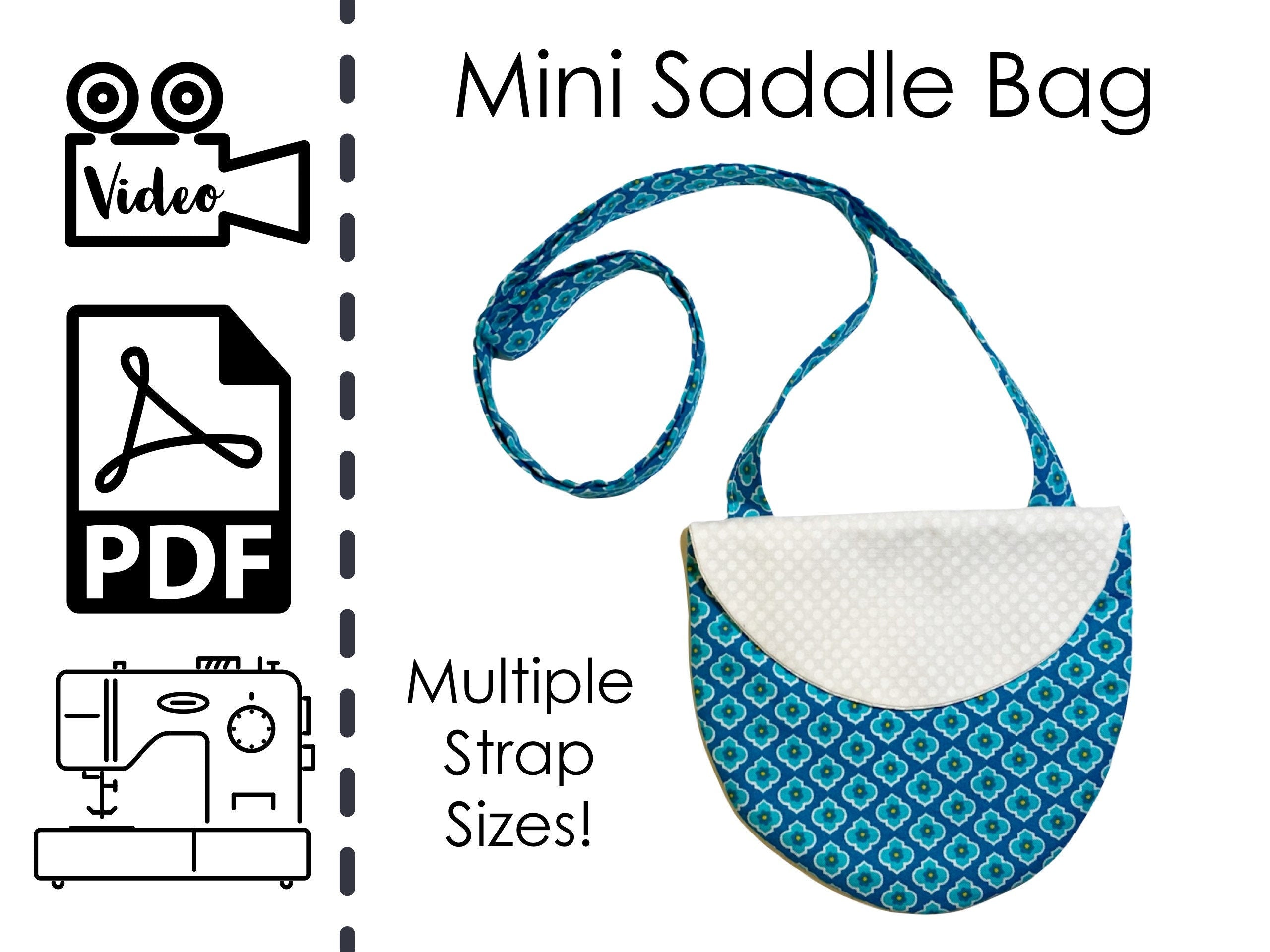 Saddle bag best sale purse pattern