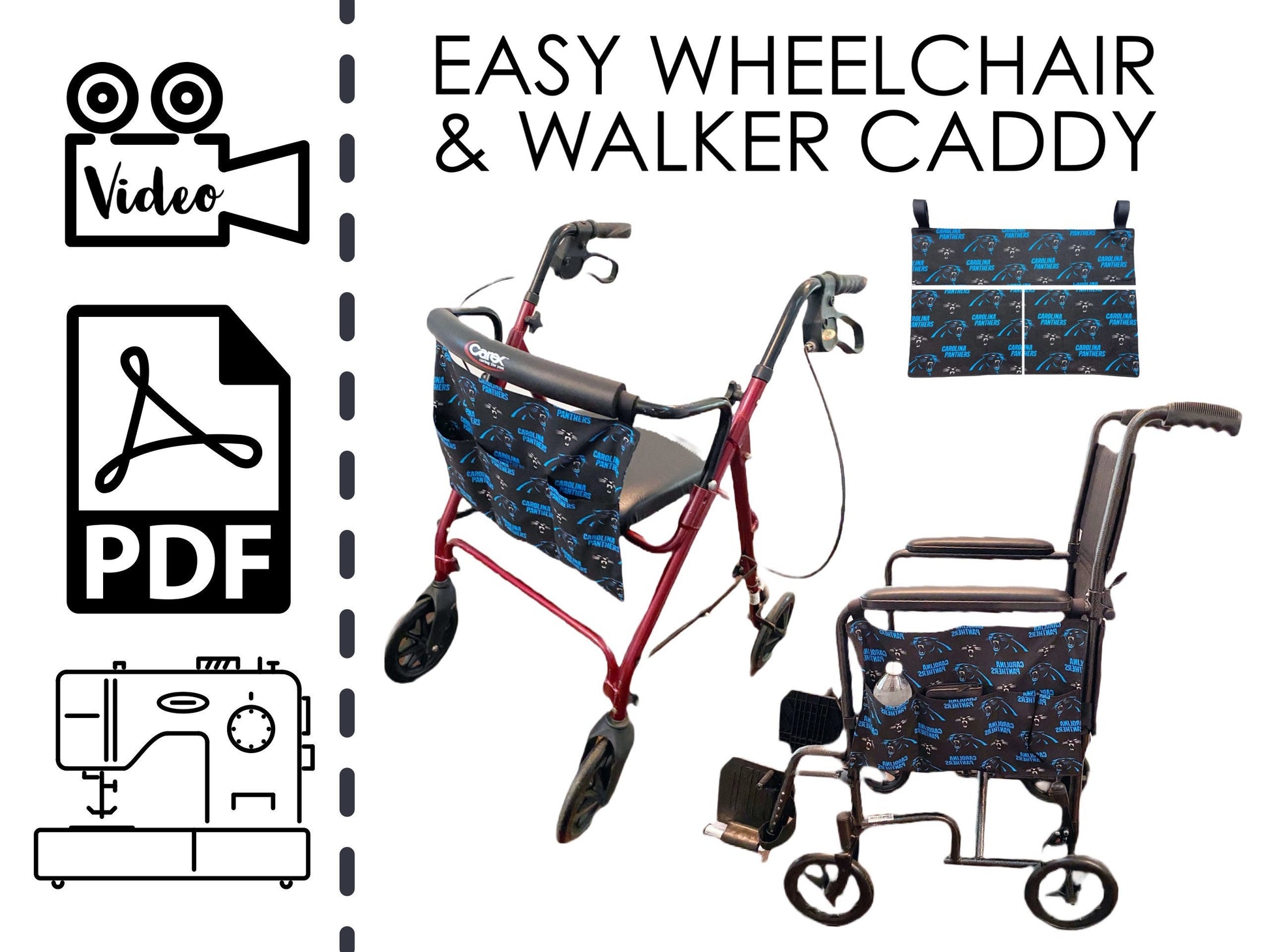 Easy Beginners Walker and Wheelchair Caddy Organizer PDF Sewing Pattern – Aloha Sewing Company easy-beginners-walker-and-wheelchair-caddy-organizer-pdf-sewing-pattern-aloha-sewing-company