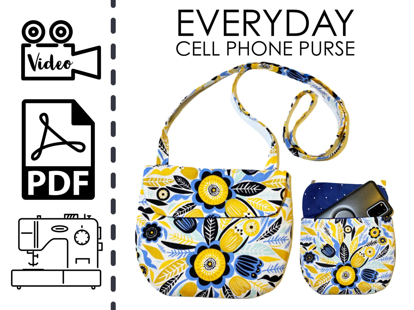 EASY Essential Everyday Cell Phone Purse