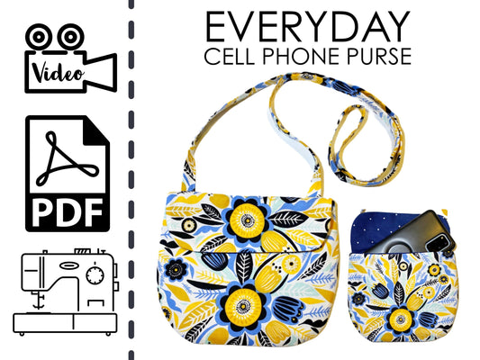 EASY Essential Everyday Cell Phone Purse