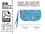 Beginners Coin & Credit Card Zipper Clutch Pouch