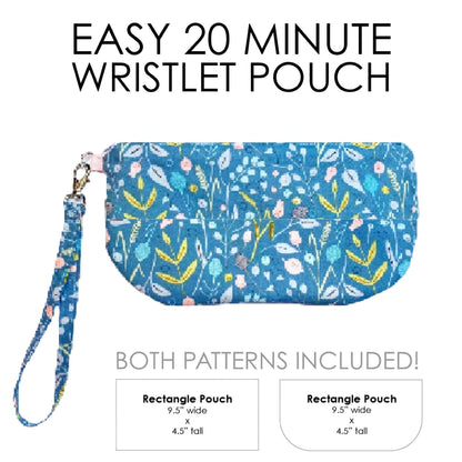 Beginners Coin & Credit Card Zipper Clutch Pouch