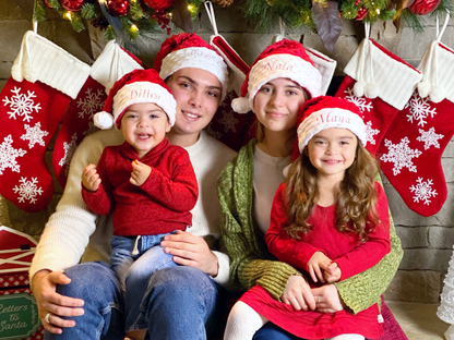 Easy 15 Minute Santa Hat in ALL Sizes