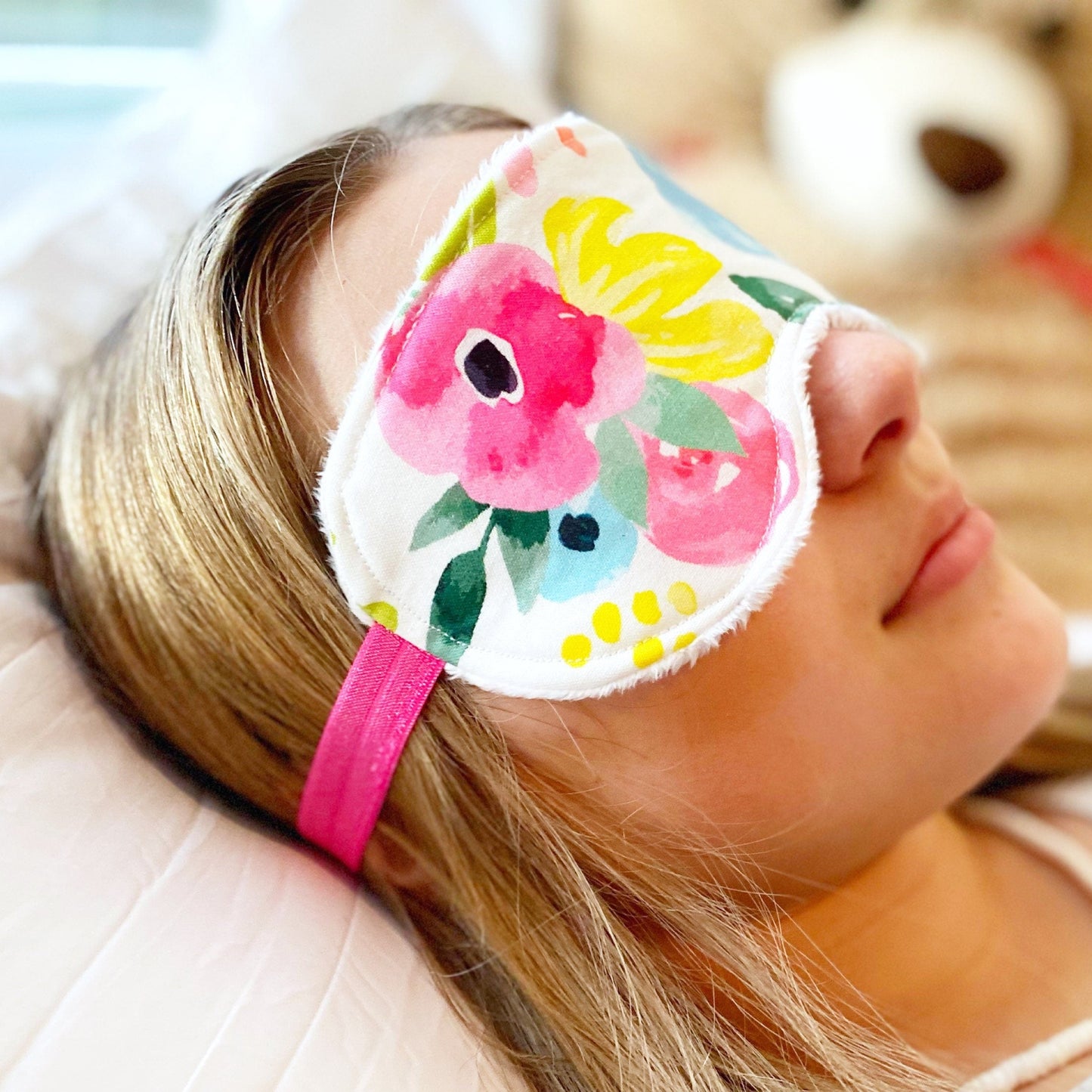 sleep eye mask sewing pattern pdf, easy beginners sewing pattern by aloha sewing company